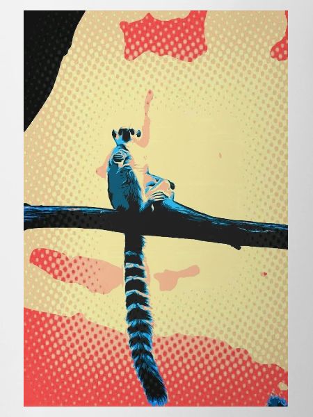 Poster Katta Lemur