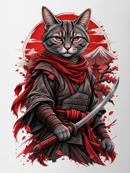 Samurai Katze