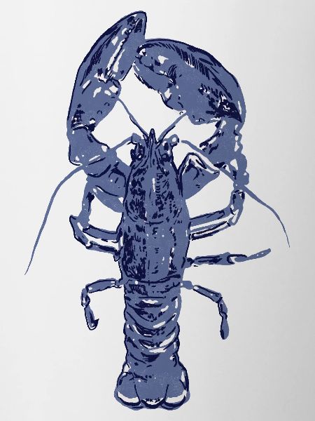Blauer Hummer
