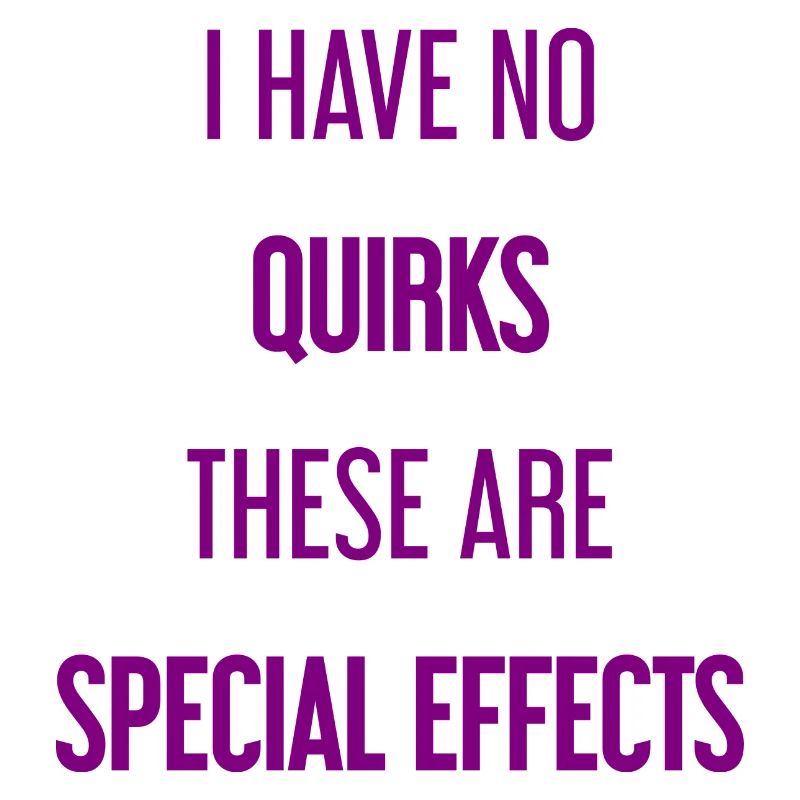 Pas de bizarreries, juste des effets spéciaux !