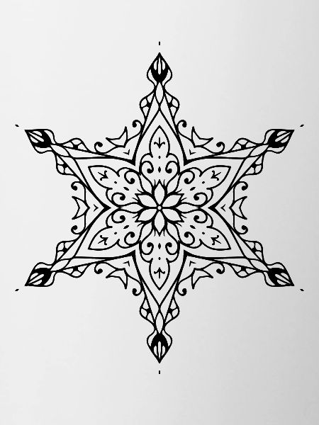 Mandala étoilé