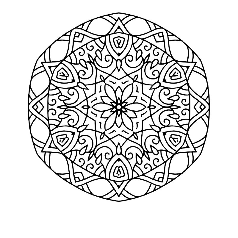 Fleurs Mandala