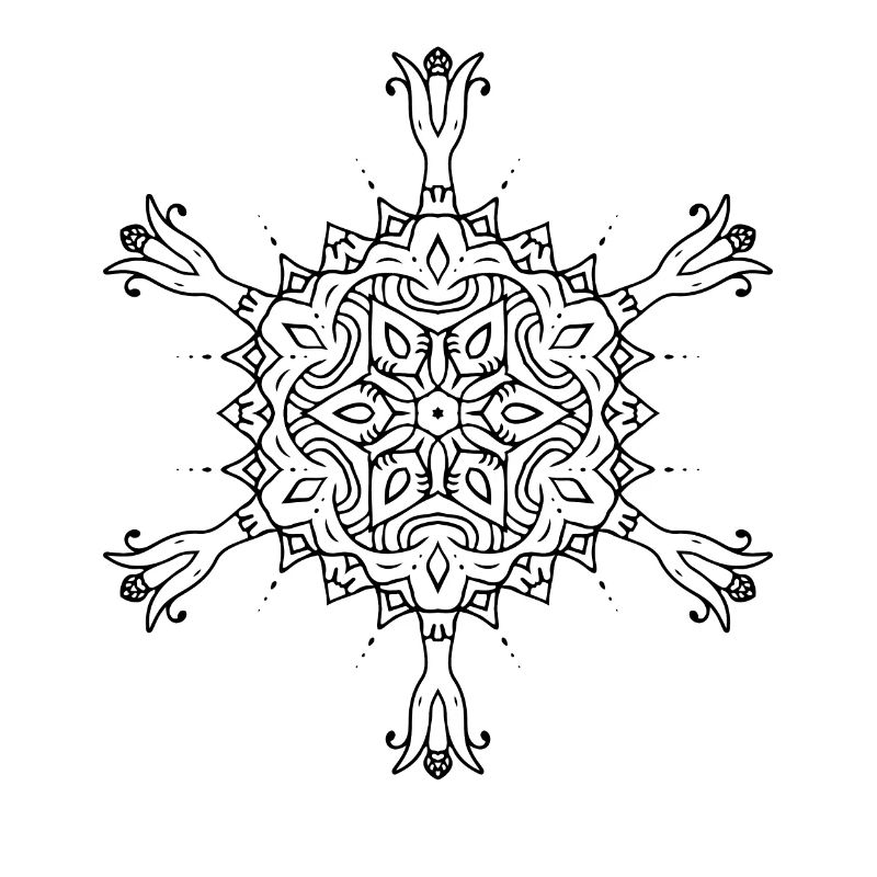 Fleurs Mandala