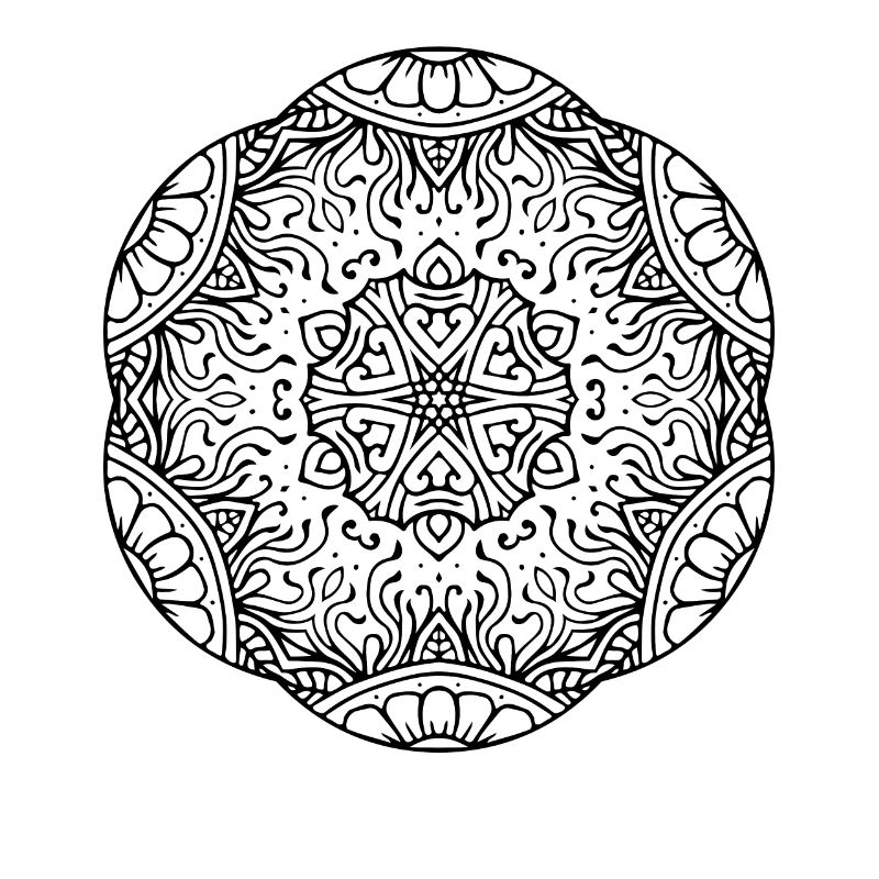 Fleurs Mandala