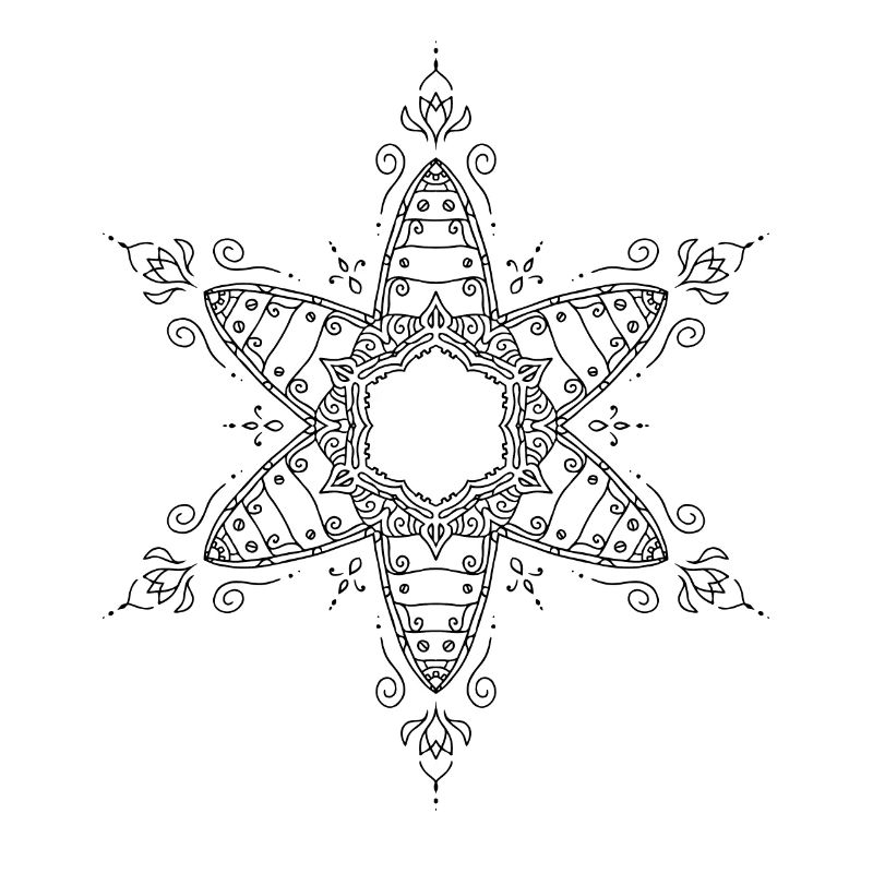 Fleurs Mandala