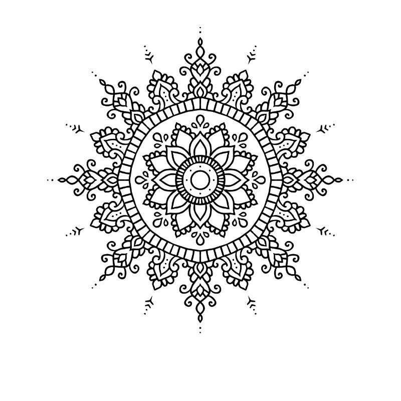 Blumen Mandala