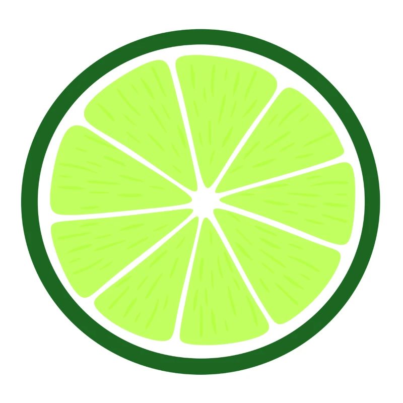 Limetten-Scheibe