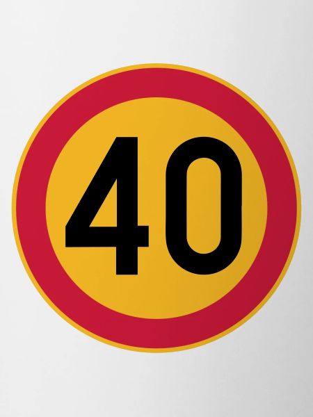 40 limit / speed limit