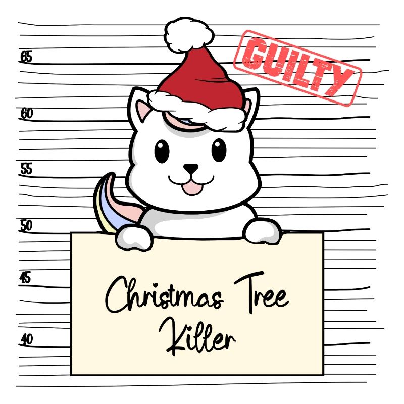 Weihnachtsbaum Umschubser Einhorn Katze