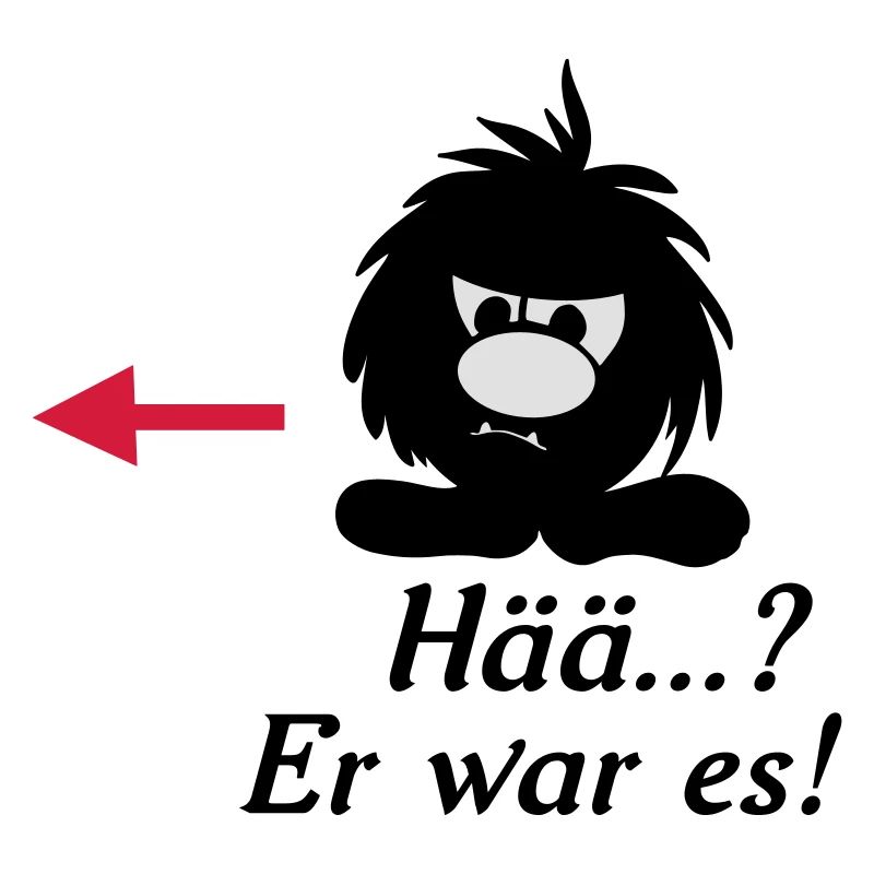 kleines Monster Smuffel hää er war es
