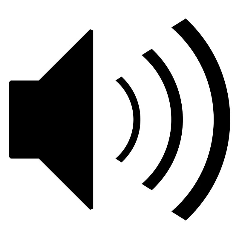 Icône d'ordinateur PC haut-parleur