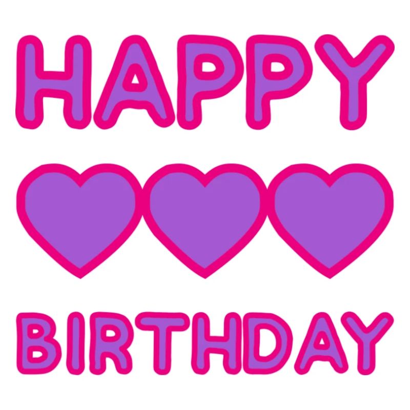HAPPY BIRTHDAY