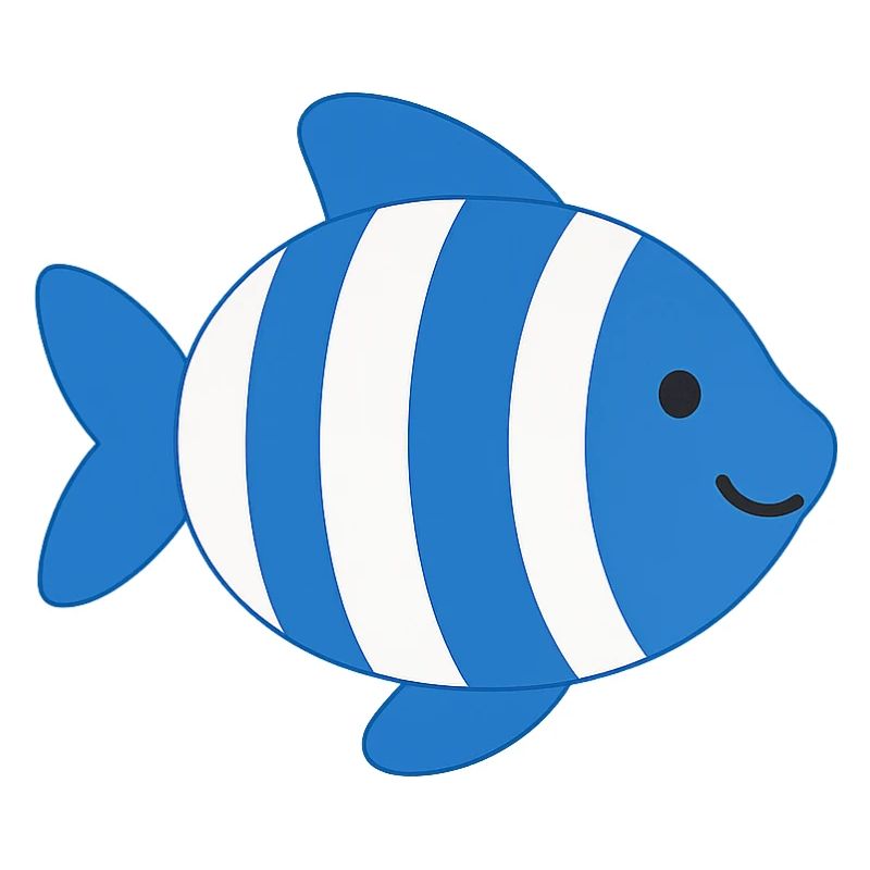 Poisson rayé