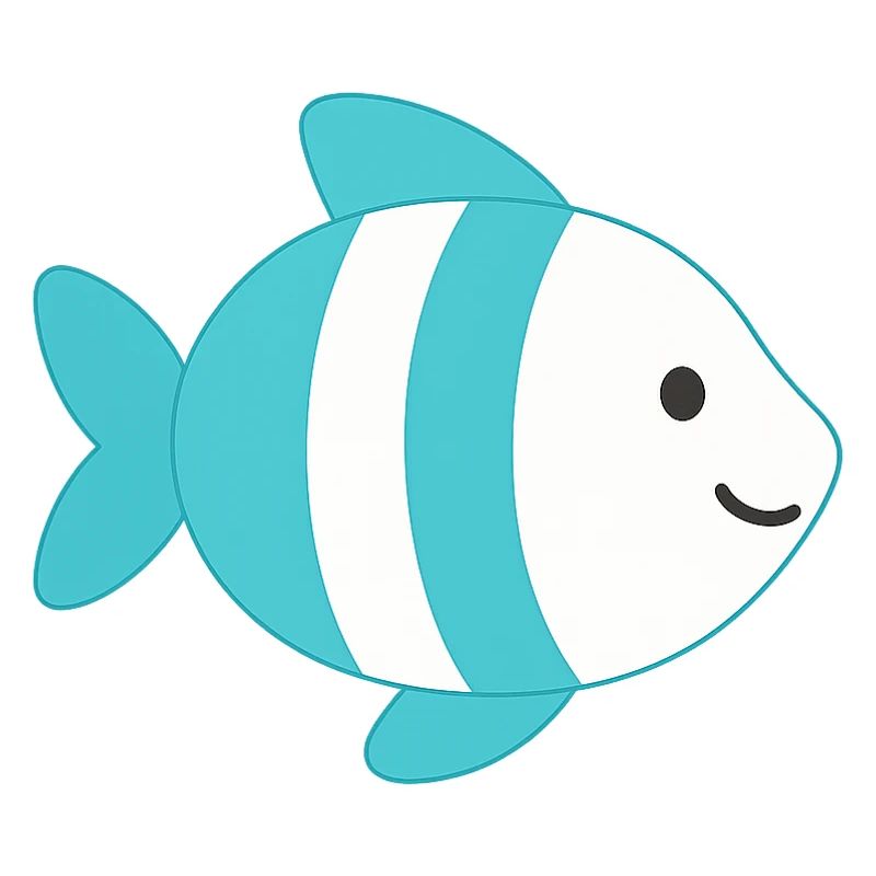 Poisson rayé