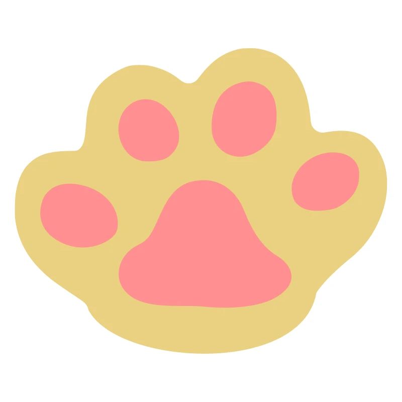 Chat patte chat patte gelée haricots