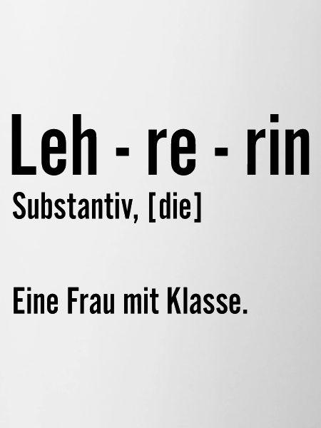 Lehrerin