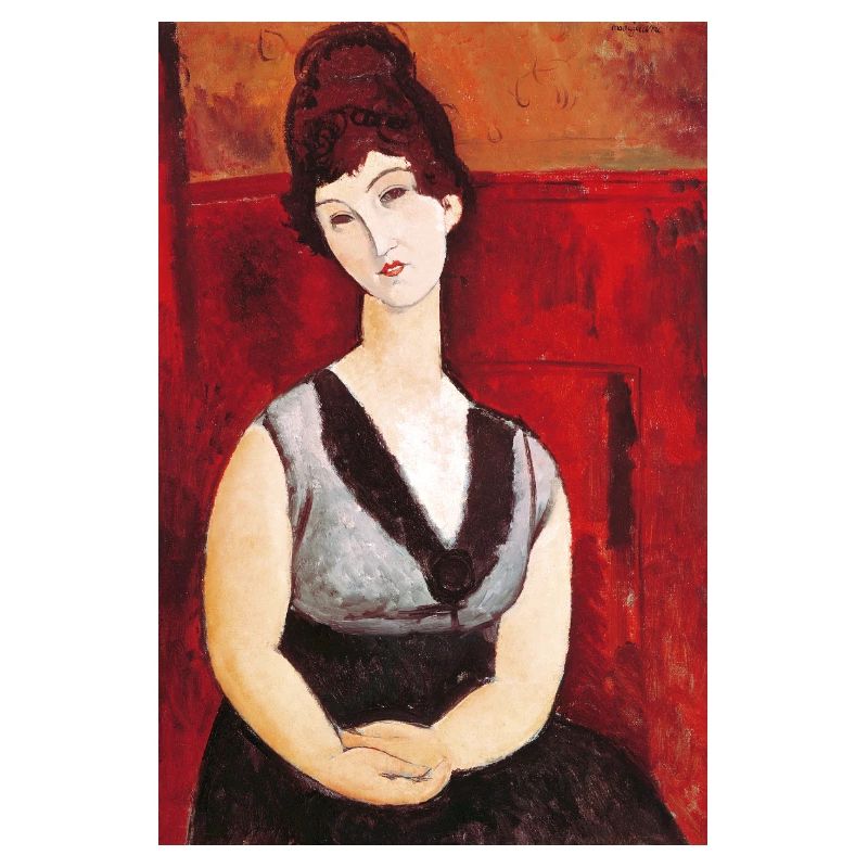 Amadeo Modigliani - Das Schokoladenmädchen. 1916.