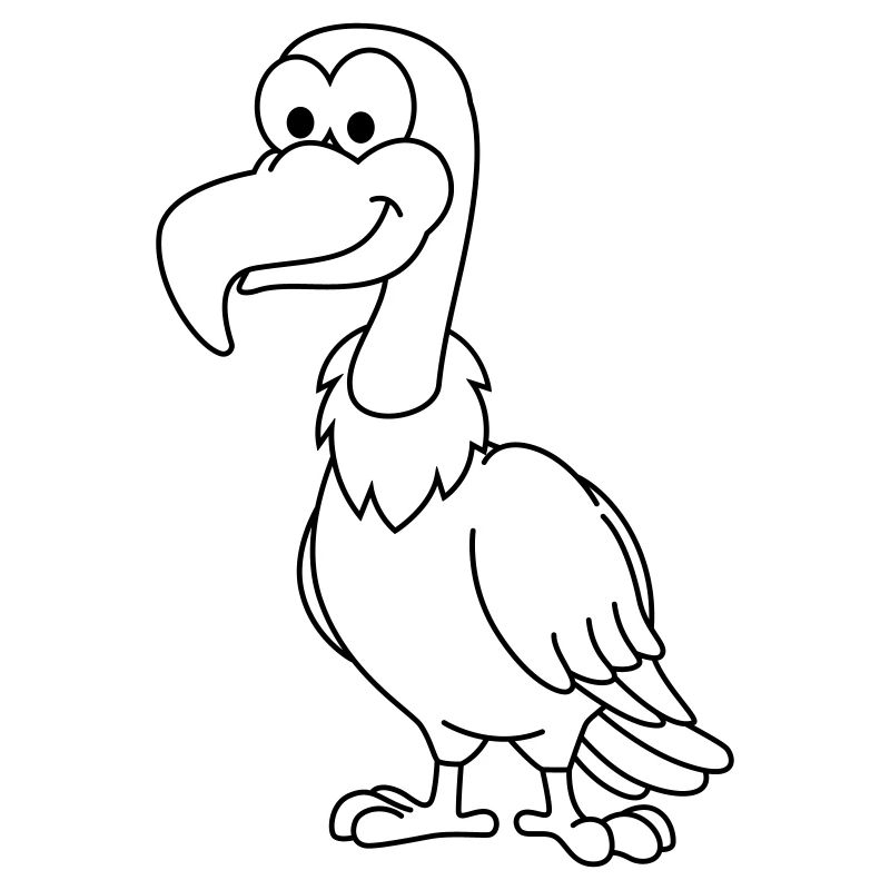 Vulture Comic Animal