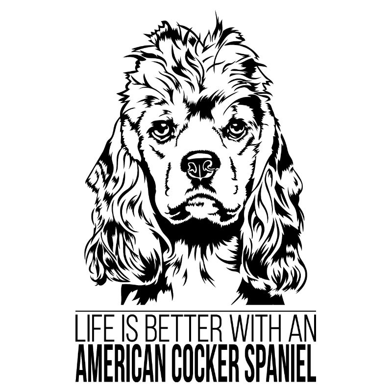 American Cocker Spaniel Life est meilleure Wilsigns
