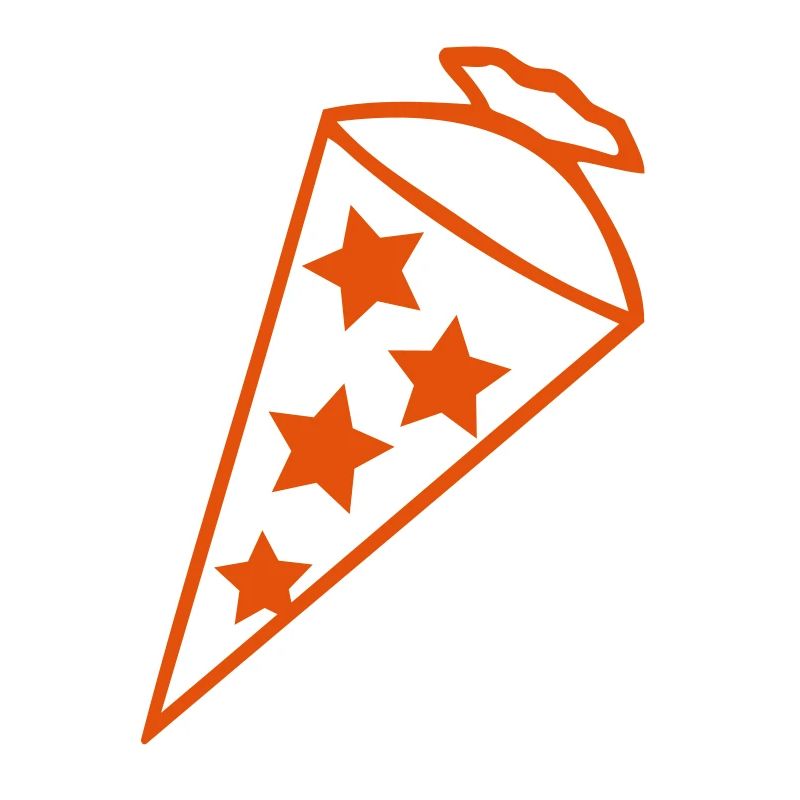 Sugar cone - school cone