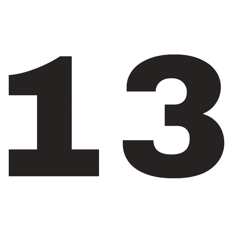 13