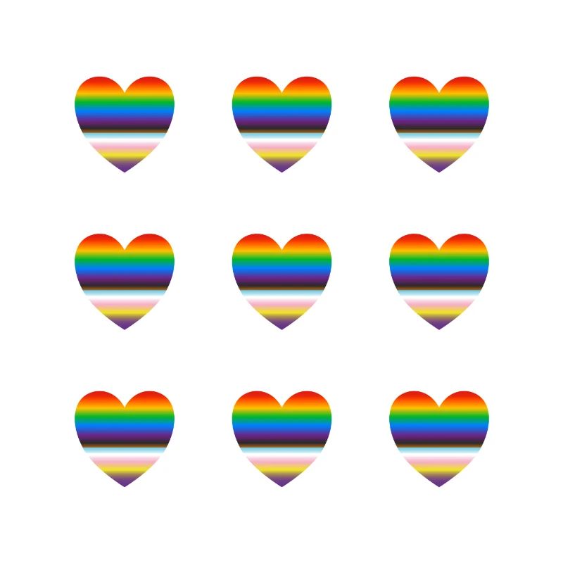 Inclusive pride heart