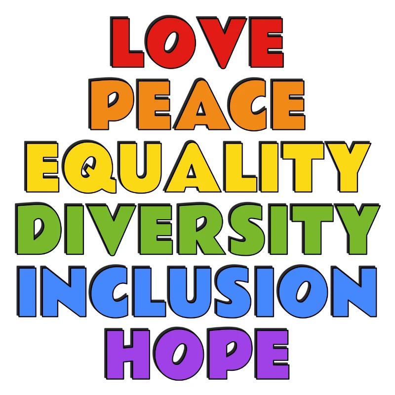 LGBTQ pride values