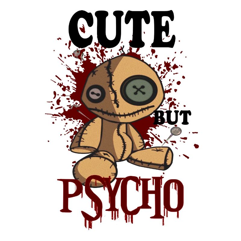 MIGNON MAIS PSYCHO Voodoo - Poupée lumineuse