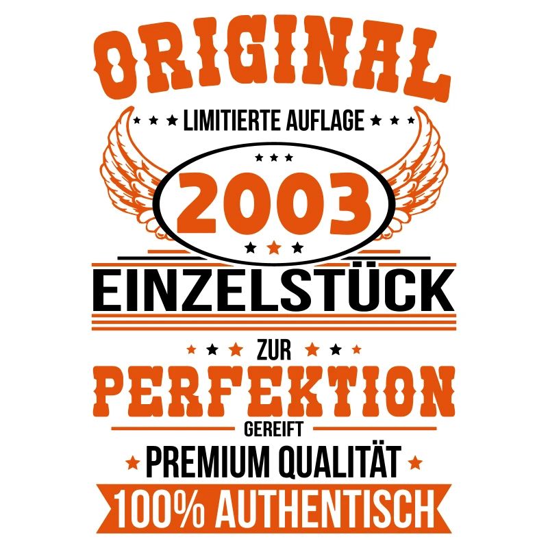20e anniversaire - Pièce originale unique de 2003
