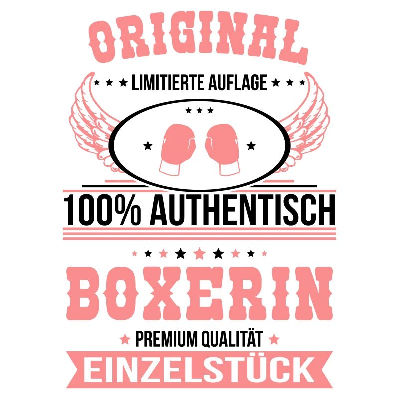 Boxerin - Original 100% Authentisch Einzelstück
