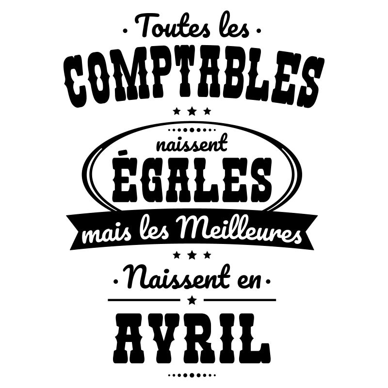 Comptables égales meilleures naissent en Avril