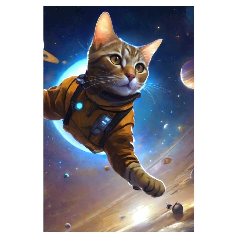 Flying Cats, Cats, Outer Space, Planets