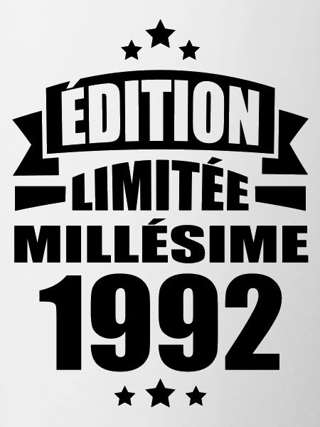 édition limitée millésime 1992