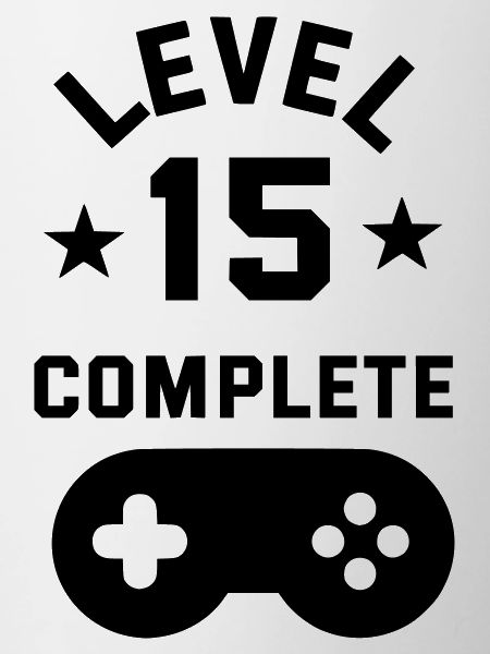 15th birthday level complete