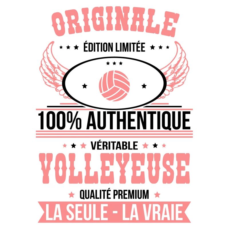 Authentique et véritable volleyeuse - Originale