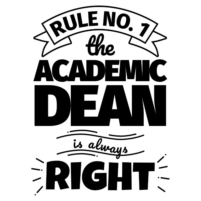 ACADEMIC DEAN funny gift