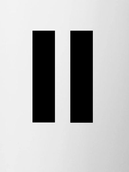 Pause Symbol - Play stop - Geek
