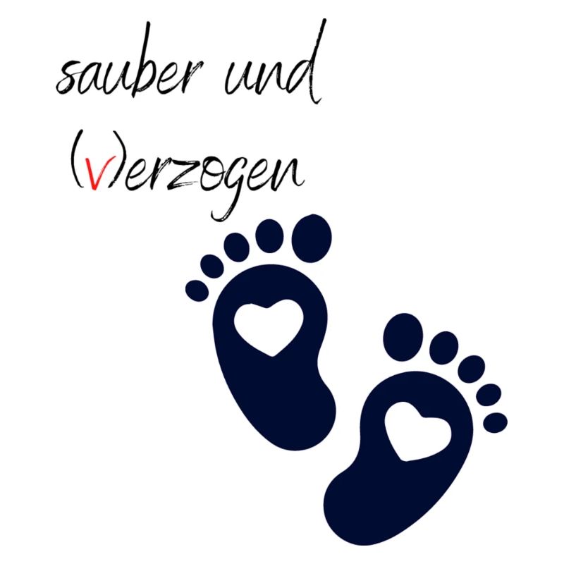 sauber verzogen Baby