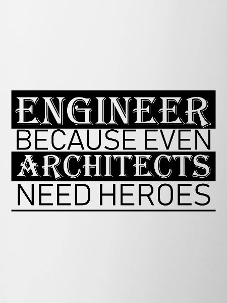 Cadeau d'architecte ingénieur