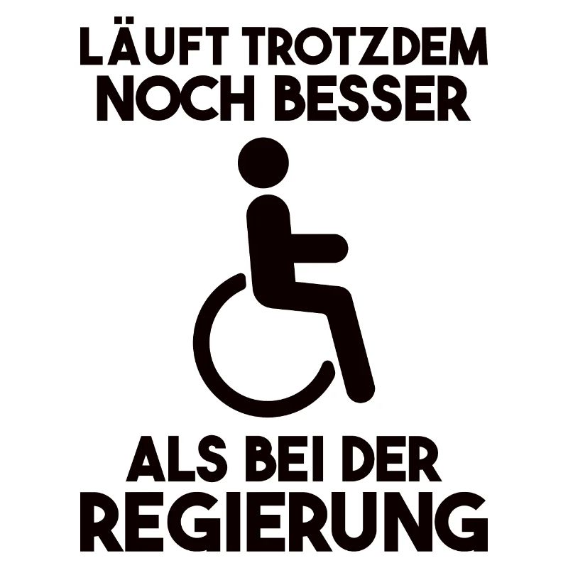 Rollstuhl Rollstuhlfahrer Spruch Geschenk