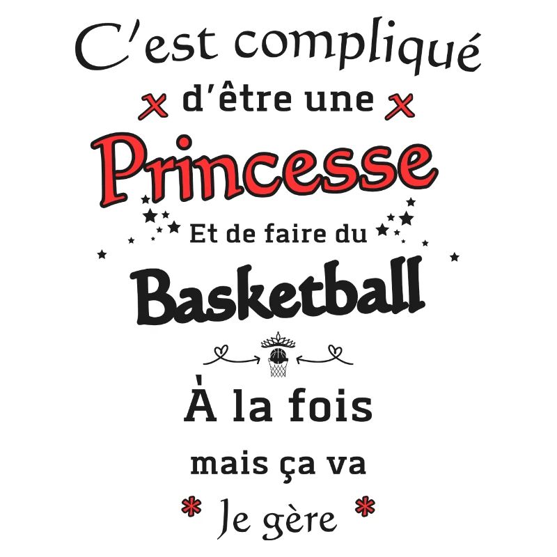 Princesse adepte de Basketball