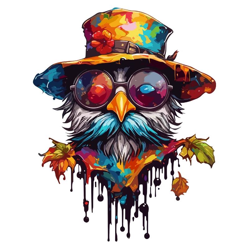 Vogelscheuche / Erntehelfer / Maisfeld / Feld