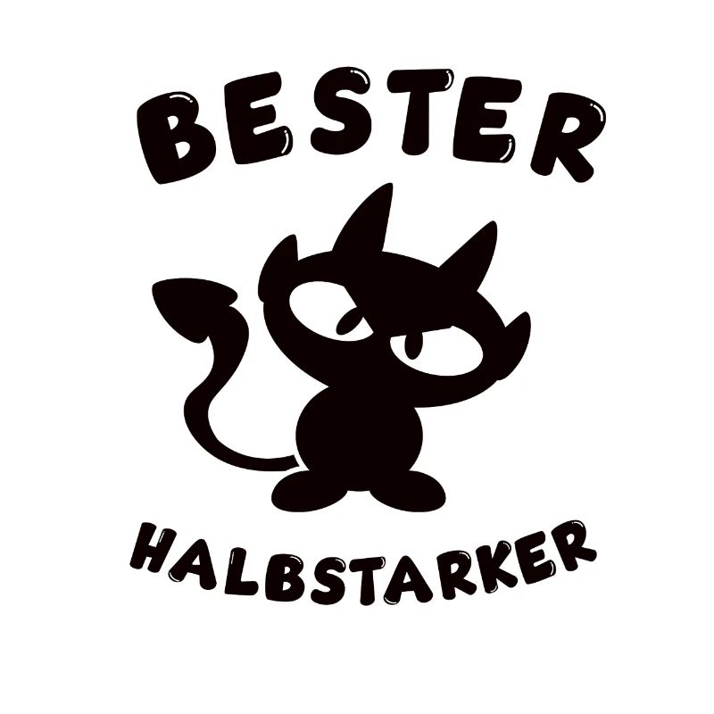 cooles bester Halbstarker Design