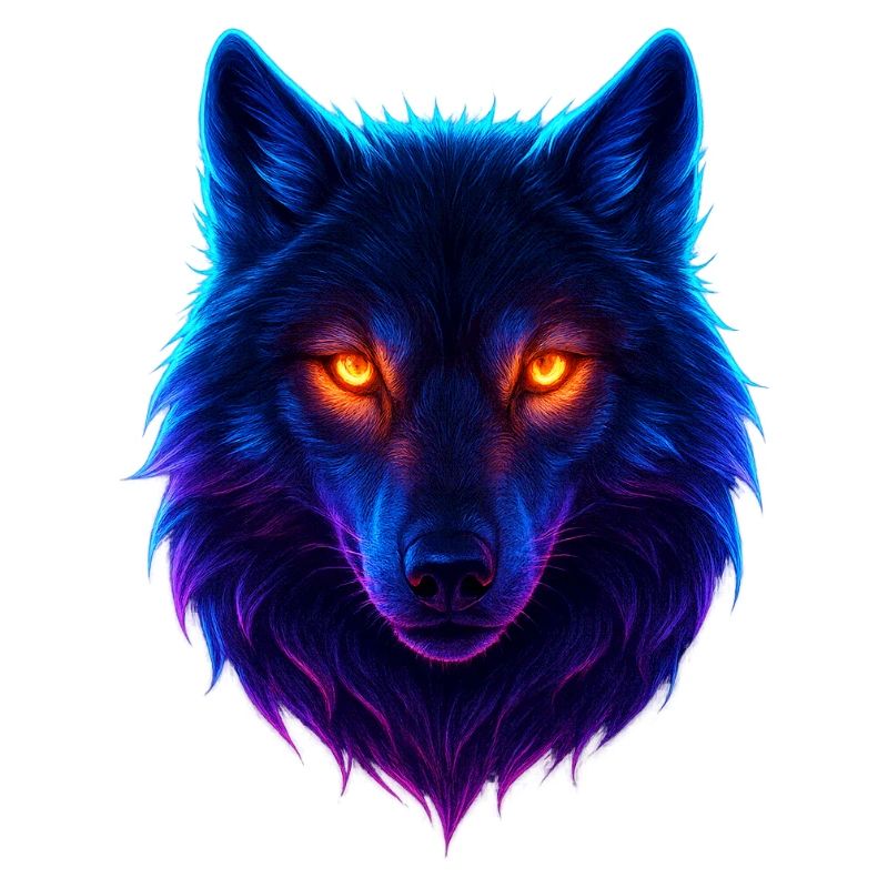 Neon Wolfs Aurora-Augen