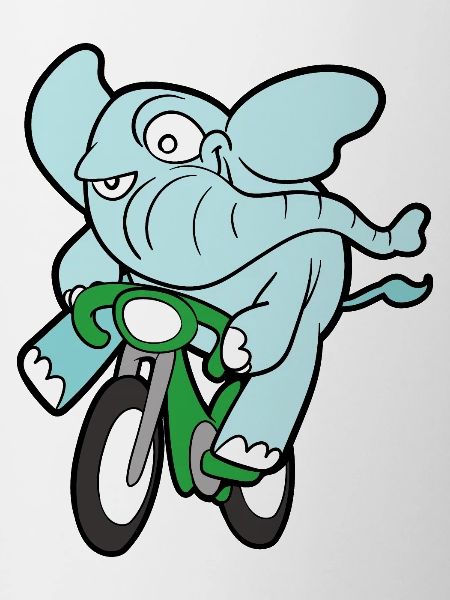 Cute Funny Cool Elephant Elephant
