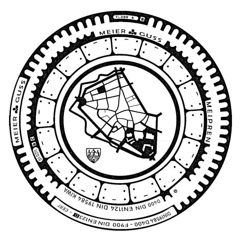 Oldenburg Gully Gulli Gullideckel Gift Shaft