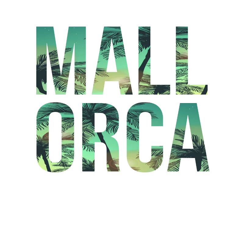 Mallorca Geschenkidee Palmen Sonne Strand Ferien