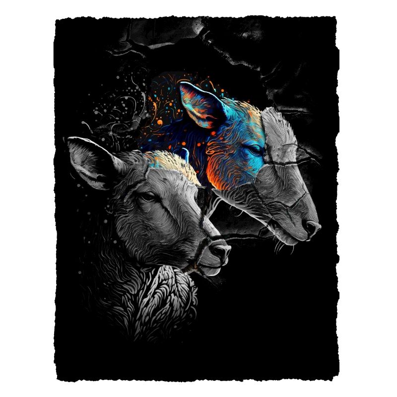 Sheep Portrait