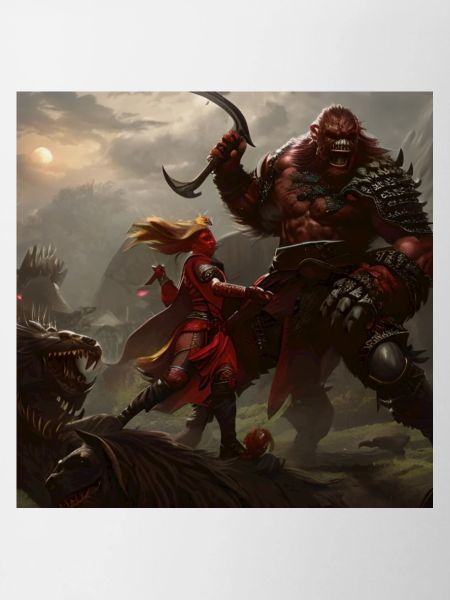 Orc vs. Woman