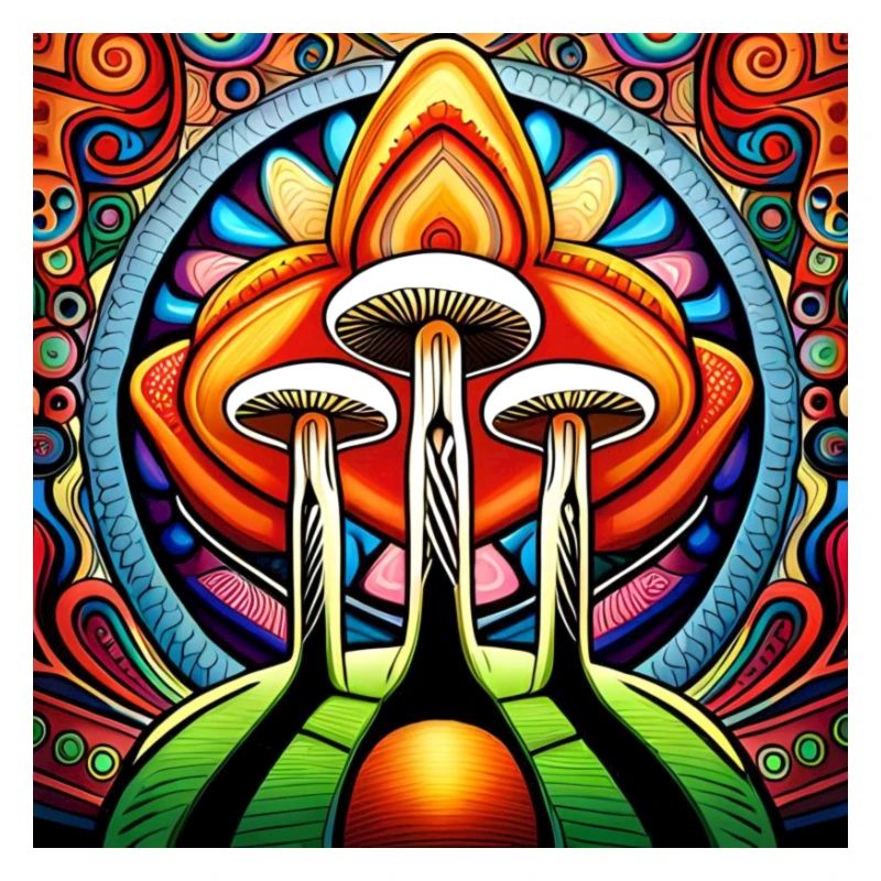 Mushroom comic